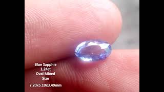 Natural Ceylon Blue Sapphire 1.24ct