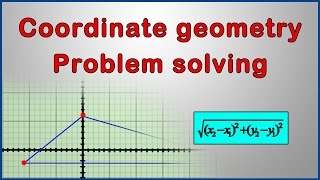 Coordinate Geometry Distance Formula | Problem Solving | Geometry | Letstute