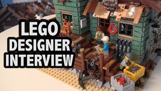 How the LEGO Old Fishing Store Set was Created | LEGO Ideas