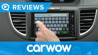 Honda CR-V SUV 2017 infotainment and interior review | Mat Watson Reviews