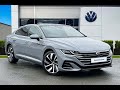 Approved Used Volkswagen Arteon R-Line 2.0TSI 190 DSG in Moonstone Grey - DC72EHN - Crewe Volkswagen