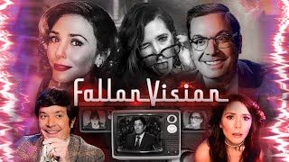 FallonVision with Elizabeth Olsen ft. Kathryn Hahn (WandaVision Parody) | The Tonight Show