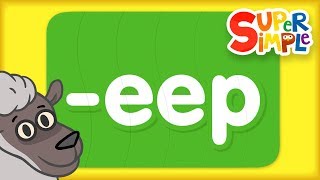 Word Family "eep" | Turn & Learn ABCs | Super Simple ABCs