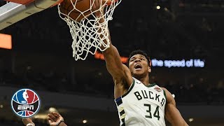 Giannis Antetokounmpo scores 43 points in the Bucks win vs. the Wizards | NBA Highlights