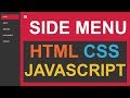 Side Menu Javascript