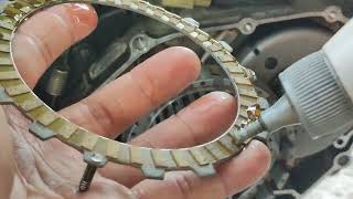 Maintenance of clutch system Yamaha spark 115i