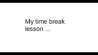 Take a break - Python mini project