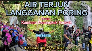 Air terjun langganan Poring Ranau JUN 2023