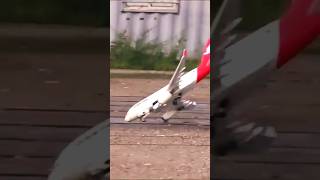 Airbus A320 RC Jet Crash Landing #rcairplane #rcplane #rcplanecrash #qantas #airbus #airbusa320 #rc