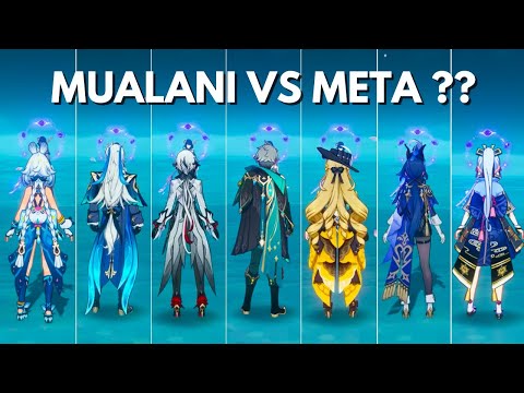 Is Neuvillette cooked?? Mualani vs. Meta DPS Nuke Showcase [Genshin Impact]