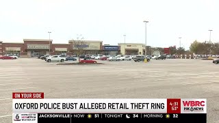 Oxford police bust alleged retail theft ring