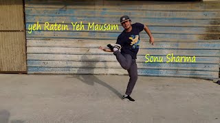Yeh Ratein Yeh Mausam |  Bollywood Old Song Freestyle dance | Vizen FLIP | Sonu Sharma