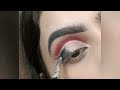 day39 of 60days daily new eye makeup tutorial ❤️❤️#eyemakeup #youtube