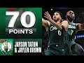 Jayson Tatum & Jaylen Brown HISTORIC Opening Night Performance!