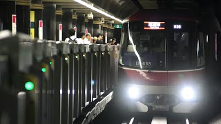 9/13 都営12-600形12-651F 93B 性能確認試運転 六本木駅到着シーン