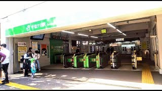 【JR中央・総武線】千駄ケ谷駅 (仮駅舎)  Sendagaya