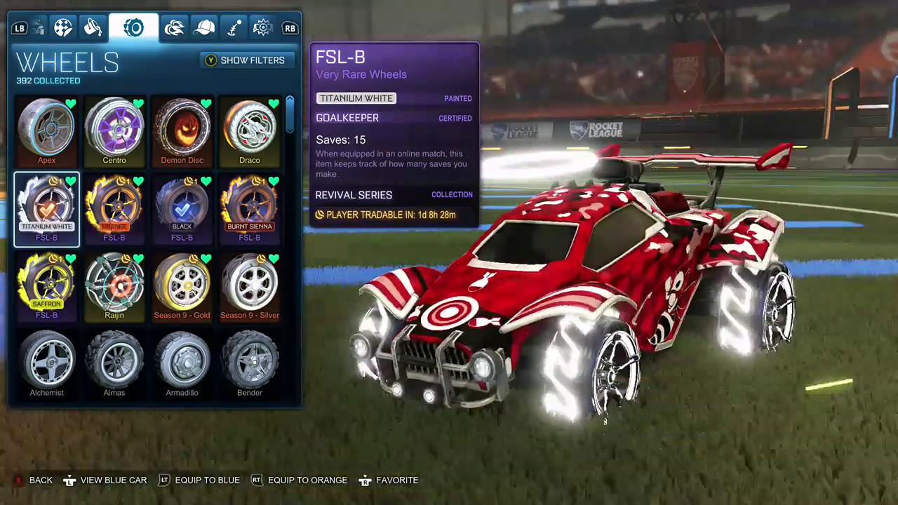 Rocket League SUPER RARE FSL-B!!!! - YouTube