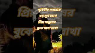 #পৃথিবীর সবচেয়ে বড় সুখ #love #shortvideo #viralshort