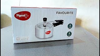 Pigeon Pressure Cooker 3 Litre unbox 2018