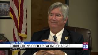 Corrections officer faces charges in Elmore County