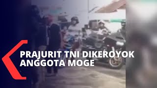 Polisi Tahan 2 Tersangka Terkait Pengeroyokan Prajurit TNI oleh Anggota Komunitas Moge Harley