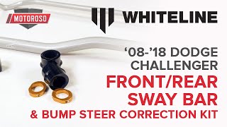 Whiteline Sway Bars and Bump Steer Correction for 08' - 18' Dodge Challenger - Product Spotlight