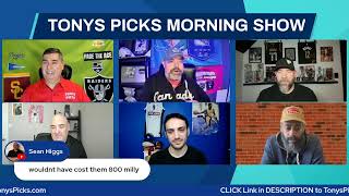 Live NBA NHL NCAAB Picks Tonys Picks Morning Show 2-7-2025