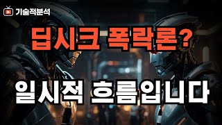 미국 증시 SOXL 딥시크 폭락?  일시적으로 보는 이유