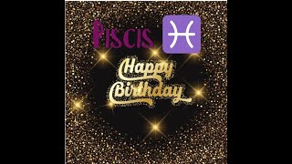 PISCIS♓✨🎂🍭Feliz Cumpleaños!🍾🎁🎁✨Lectura especial para ti✨🎁