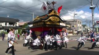 2012.10.5　二本松ちょうちん祭り　亀谷若連太鼓台①