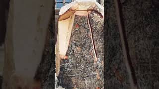 How to carve ancient wood Making Craft DIY |  Wooden Crafts # Shorts 86