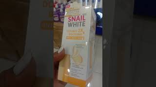 very effective snail white double boosting anti-aging serum#skincare #snailwhite #asmr