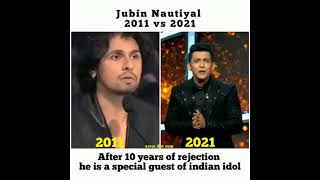 Jubin Nautiyal 2011 Rejected From indian idol (Sonu nigam) but he is adamant of his singing