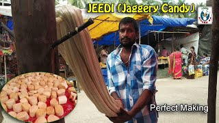 Indian Traditional Sweet Jeedi | Bellam Jeedilu | Jaggery Candy Making | Subrahmanya Sashti Recipes