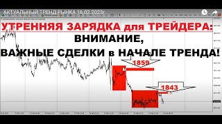 АКТУАЛЬНЫЙ ТРЕНД РЫНКА 16.02.2023г.