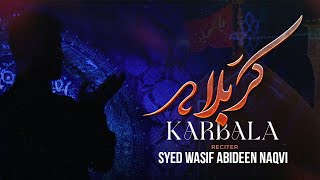 Karbala Ki Ziyarat | Syed Wasif Abideen Naqvi | New Title Noha Muharram 2023/1445