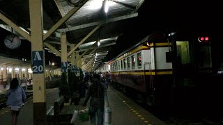 รถเร็วขบวน 145 กรุงเทพ-อุบลราชธานี จอดที่สถานีนครราชสีมา Train 145 Bangkok-Ubon Ratchathani