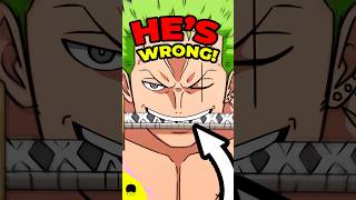 The ONE THING Zoro Does Wrong with His Swords!