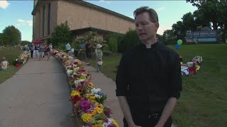 Growing memorial outside Annunciation tells a story of heartbreak and hope