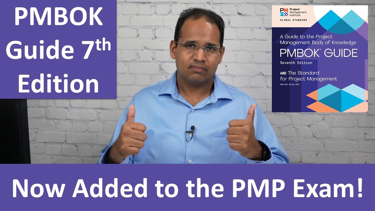 PMBOK 7th Edition Now On The PMP Exam - YouTube