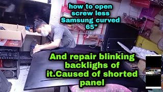 how ho repair Samsung 65\