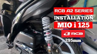 RCB A2 SERIES | Paano Magpalit ng REAR SHOCK | Mio i 125