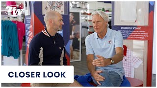 Tennis Legend Bjorn Borg talks about his history with FILA; plus on \u0026 off court fashion chat \u0026 more