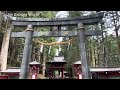 futarasan shrine with cherry blossoms unesco world heritage site 日光神社 2023