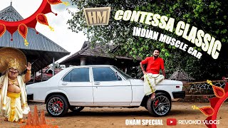 Hindustan Contessa Classic - Indian Muscle Car | Revokid Vlogs | Onam Special