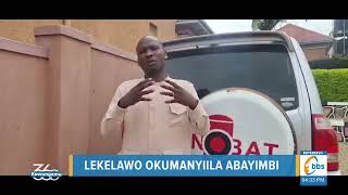 Omutegesi w'ebivvulu Nobert naye ayambalidde Bajjo, amusabye atuuze obwavu bwe wansi