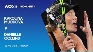 Karolina Muchova v Danielle Collins Highlights | Australian Open 2023 Second Round
