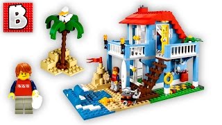 Lego Creator Seaside House Set 7346 | Unbox Build Time Lapse Review