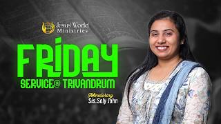 Friday Special Service | 22/05/2026 | Message By Sis. Soly John | Apostle John Tharu | Jesus World