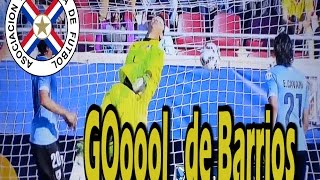PARAGUAY URUGUAY GOL de Lucas Barrios para el empate Copa América Chile 2015